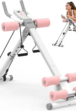 DERACY Ab Workout Machine Adjustable Ab Trainer